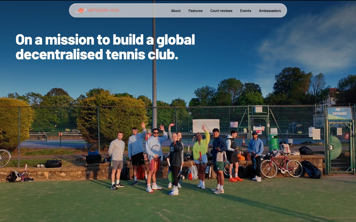 Network Ace landing page